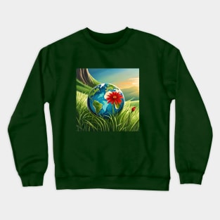 Earth Day Crewneck Sweatshirt